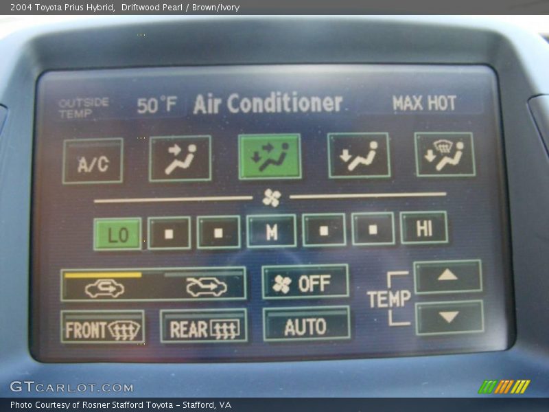 Driftwood Pearl / Brown/Ivory 2004 Toyota Prius Hybrid