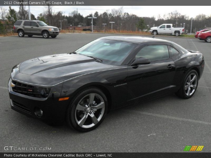 Black / Black 2012 Chevrolet Camaro LT/RS Coupe