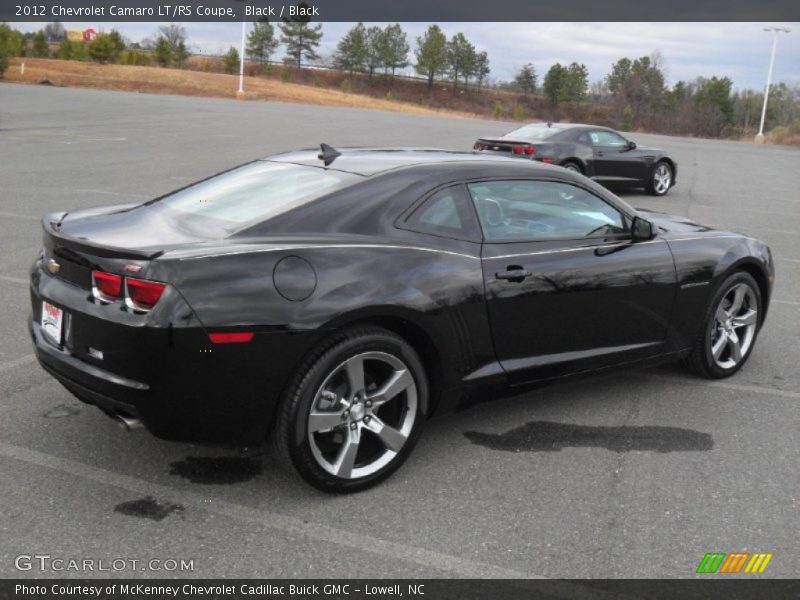 Black / Black 2012 Chevrolet Camaro LT/RS Coupe