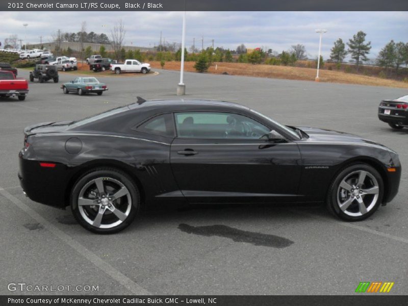 Black / Black 2012 Chevrolet Camaro LT/RS Coupe