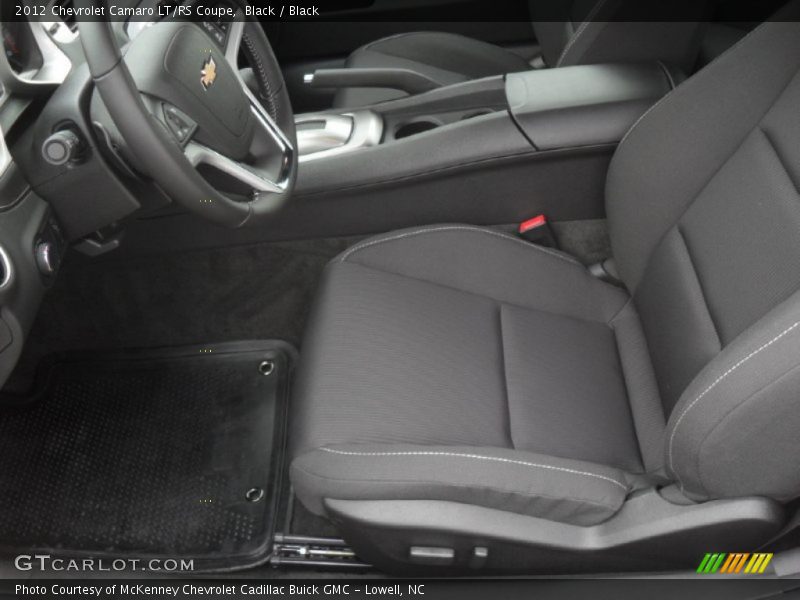 Black / Black 2012 Chevrolet Camaro LT/RS Coupe