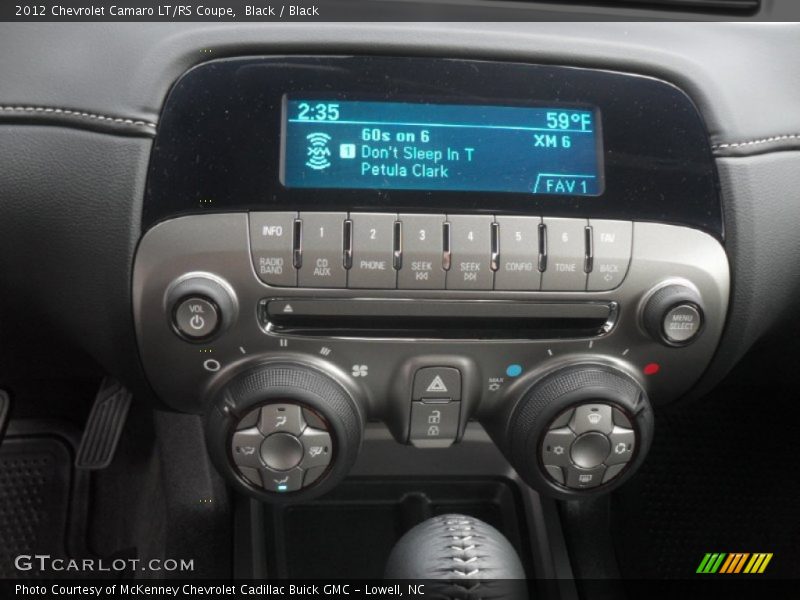 Black / Black 2012 Chevrolet Camaro LT/RS Coupe