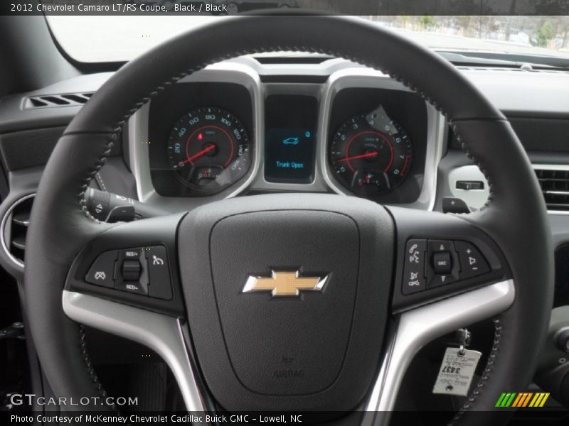 Black / Black 2012 Chevrolet Camaro LT/RS Coupe