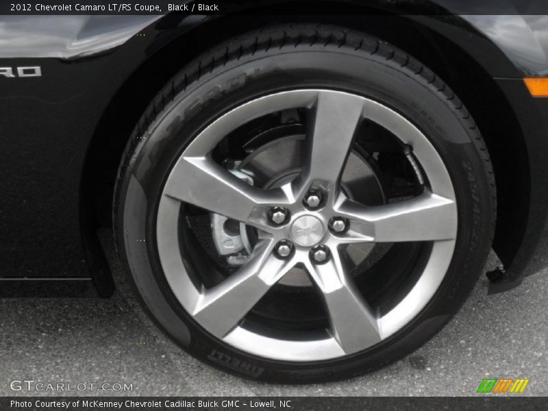 Black / Black 2012 Chevrolet Camaro LT/RS Coupe