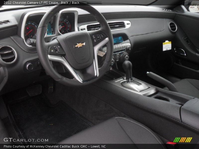 Black / Black 2012 Chevrolet Camaro LT/RS Coupe