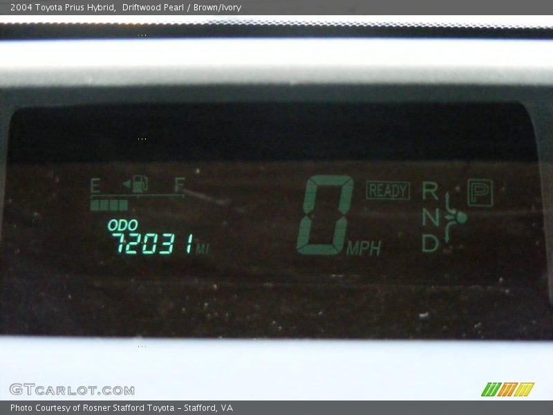 Driftwood Pearl / Brown/Ivory 2004 Toyota Prius Hybrid