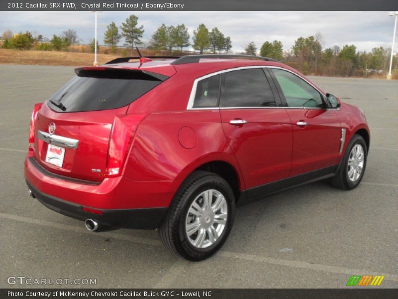 Crystal Red Tintcoat / Ebony/Ebony 2012 Cadillac SRX FWD