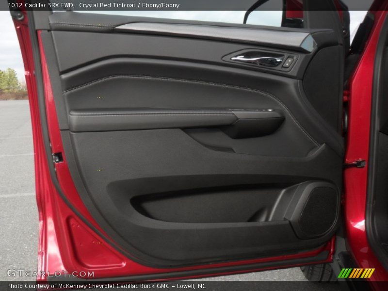 Crystal Red Tintcoat / Ebony/Ebony 2012 Cadillac SRX FWD