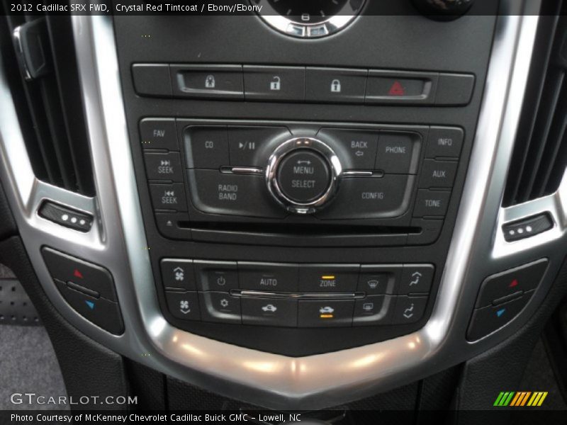 Crystal Red Tintcoat / Ebony/Ebony 2012 Cadillac SRX FWD