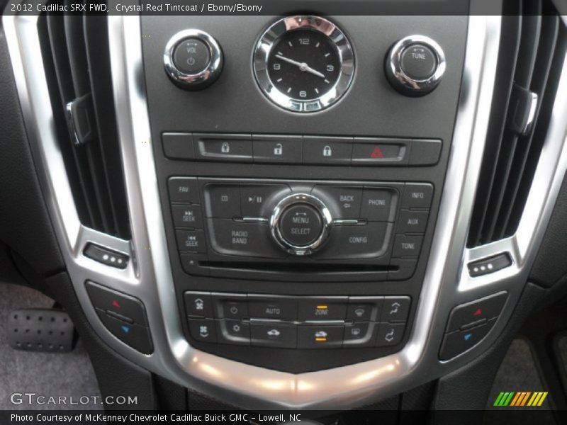 Crystal Red Tintcoat / Ebony/Ebony 2012 Cadillac SRX FWD