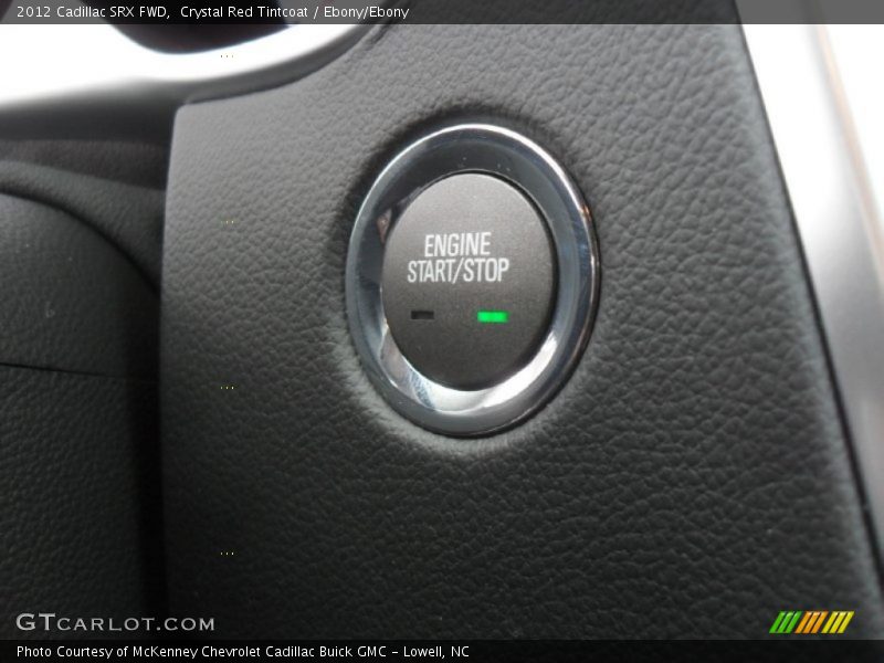Crystal Red Tintcoat / Ebony/Ebony 2012 Cadillac SRX FWD