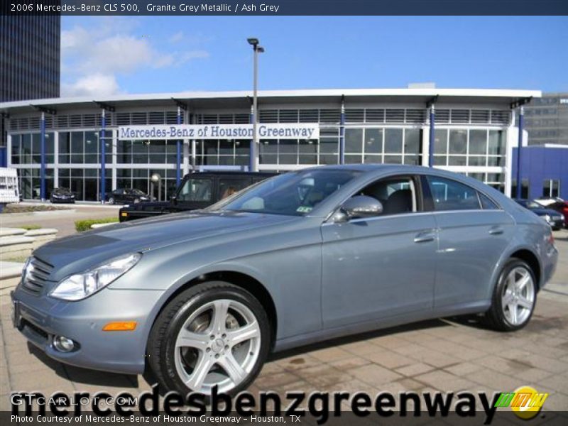 Granite Grey Metallic / Ash Grey 2006 Mercedes-Benz CLS 500