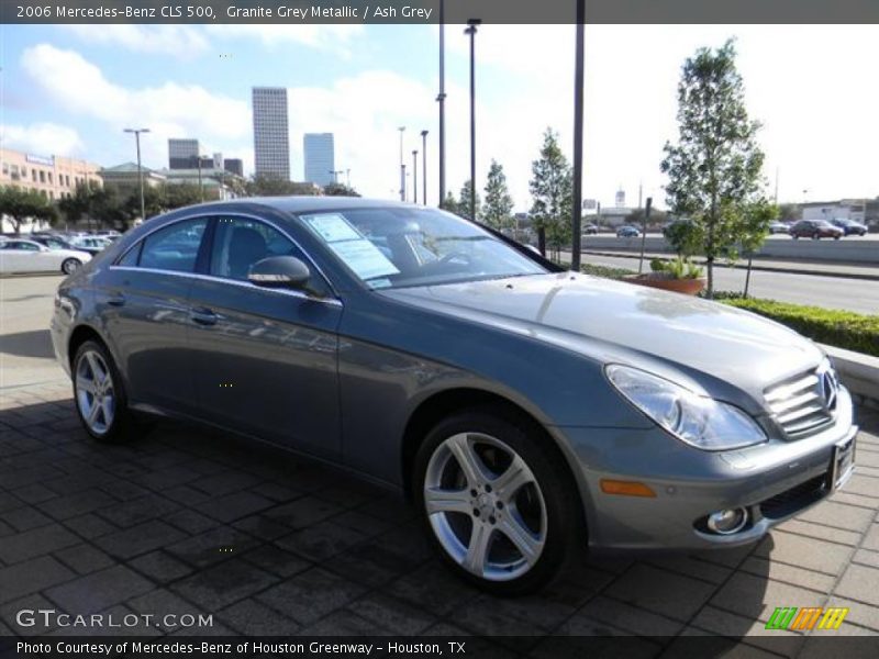 Granite Grey Metallic / Ash Grey 2006 Mercedes-Benz CLS 500