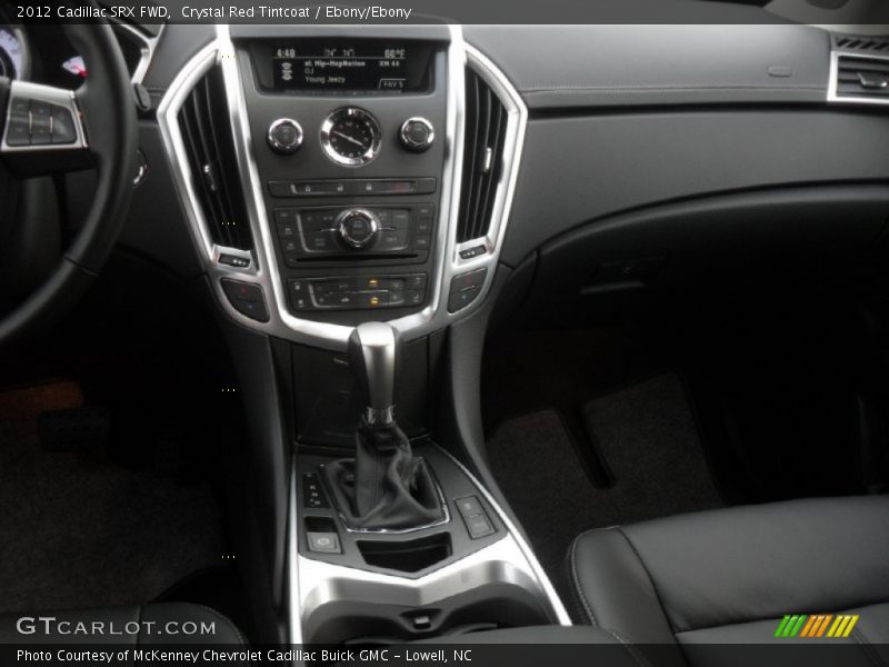 Crystal Red Tintcoat / Ebony/Ebony 2012 Cadillac SRX FWD