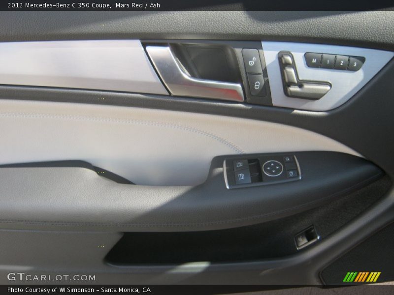 Mars Red / Ash 2012 Mercedes-Benz C 350 Coupe