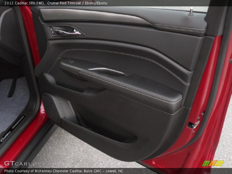 Crystal Red Tintcoat / Ebony/Ebony 2012 Cadillac SRX FWD
