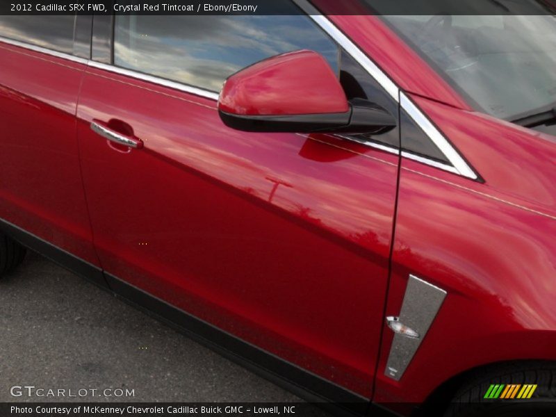 Crystal Red Tintcoat / Ebony/Ebony 2012 Cadillac SRX FWD