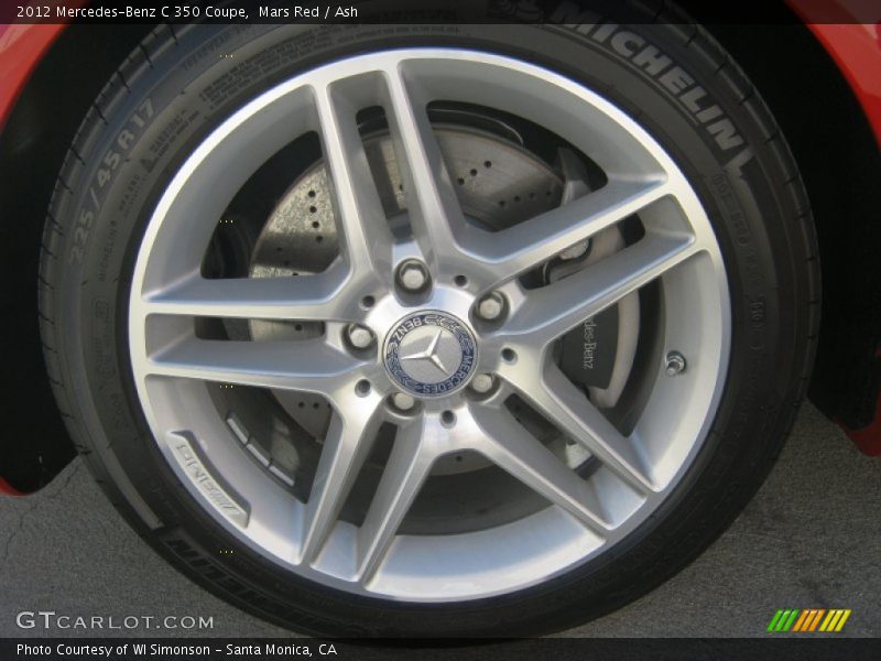  2012 C 350 Coupe Wheel