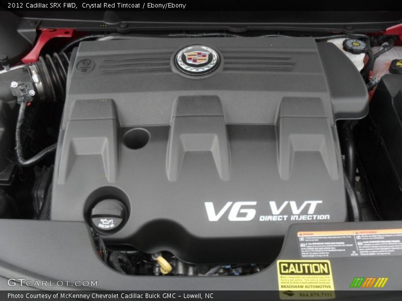  2012 SRX FWD Engine - 3.6 Liter DI DOHC 24-Valve VVT V6