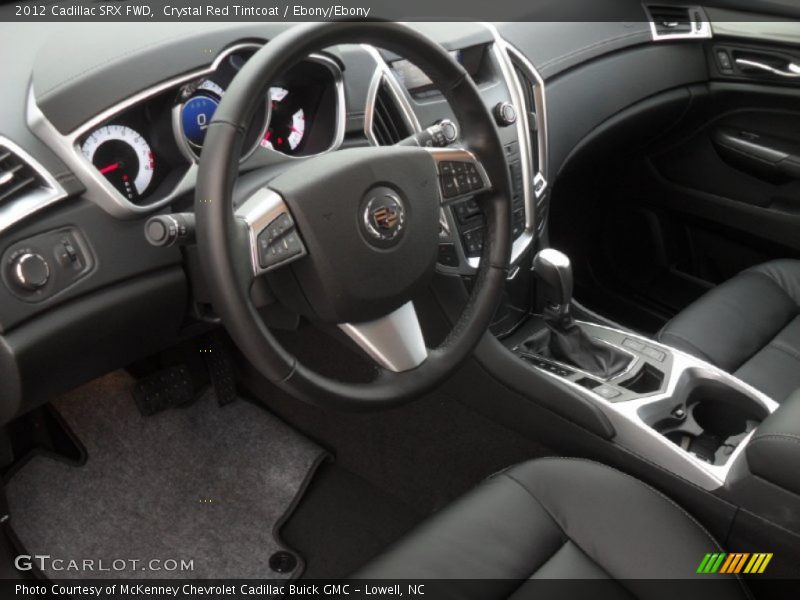 Ebony/Ebony Interior - 2012 SRX FWD 