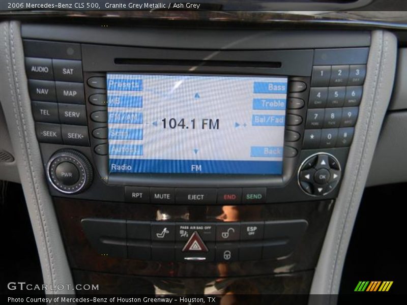 Granite Grey Metallic / Ash Grey 2006 Mercedes-Benz CLS 500