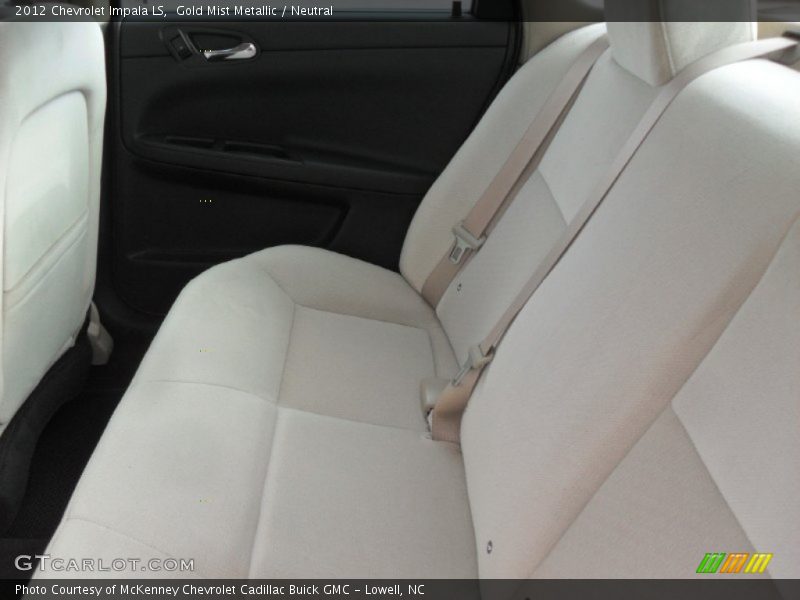Gold Mist Metallic / Neutral 2012 Chevrolet Impala LS