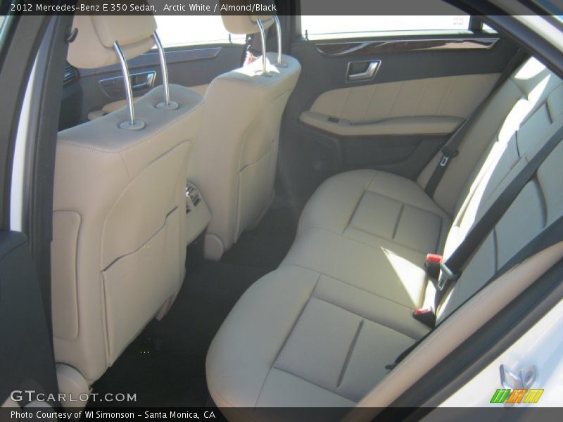 Arctic White / Almond/Black 2012 Mercedes-Benz E 350 Sedan