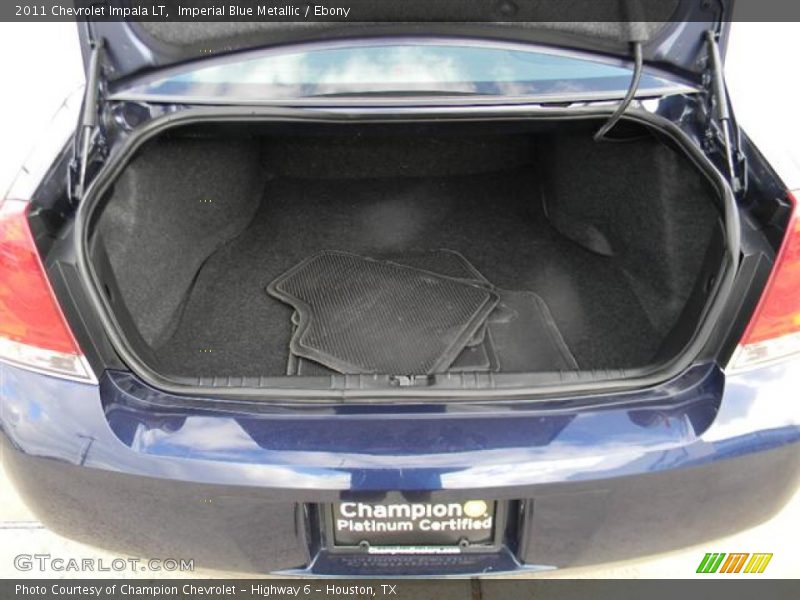 Imperial Blue Metallic / Ebony 2011 Chevrolet Impala LT