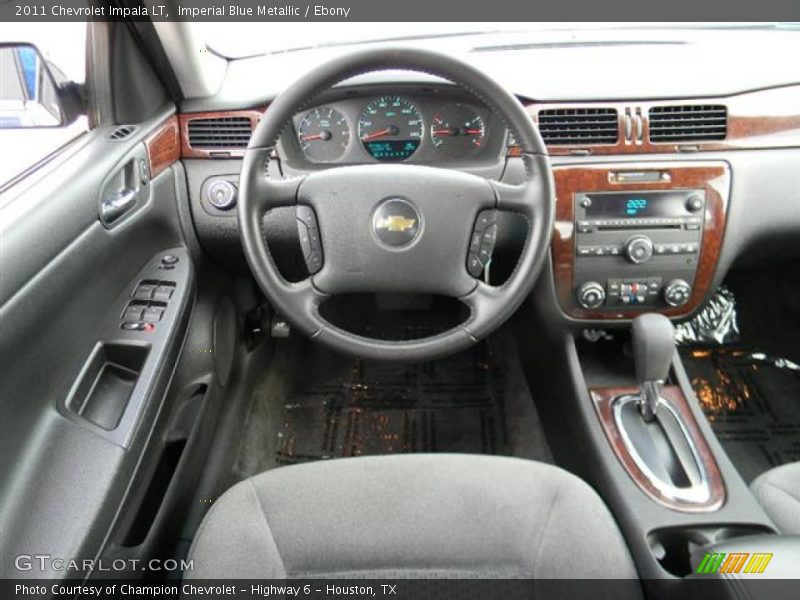 Imperial Blue Metallic / Ebony 2011 Chevrolet Impala LT