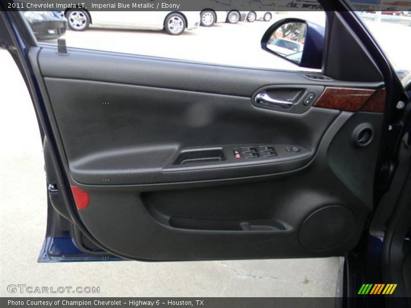 Imperial Blue Metallic / Ebony 2011 Chevrolet Impala LT