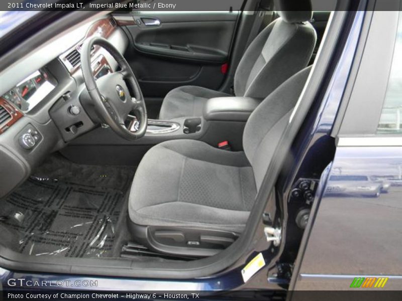 Imperial Blue Metallic / Ebony 2011 Chevrolet Impala LT