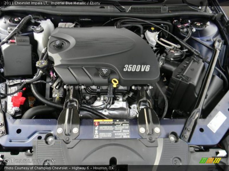 Imperial Blue Metallic / Ebony 2011 Chevrolet Impala LT