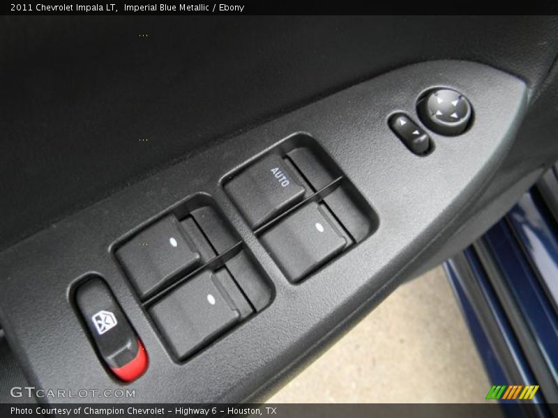 Imperial Blue Metallic / Ebony 2011 Chevrolet Impala LT