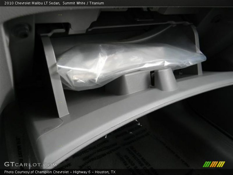 Summit White / Titanium 2010 Chevrolet Malibu LT Sedan