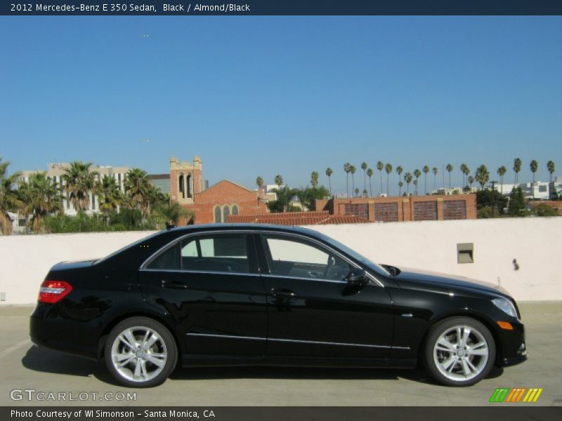 Black / Almond/Black 2012 Mercedes-Benz E 350 Sedan