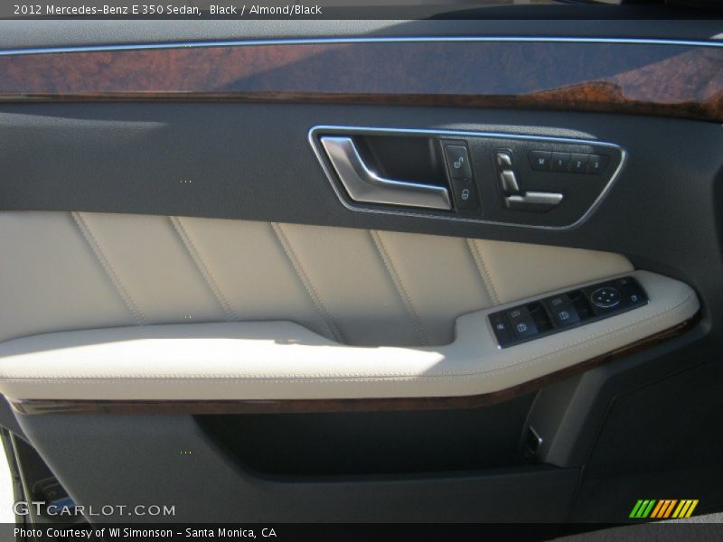 Black / Almond/Black 2012 Mercedes-Benz E 350 Sedan