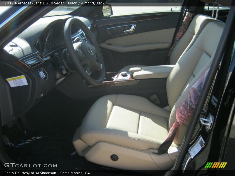 Black / Almond/Black 2012 Mercedes-Benz E 350 Sedan