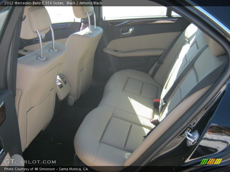 Black / Almond/Black 2012 Mercedes-Benz E 350 Sedan