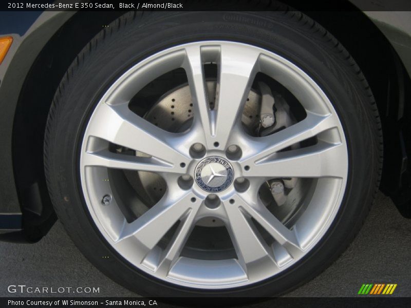 Black / Almond/Black 2012 Mercedes-Benz E 350 Sedan