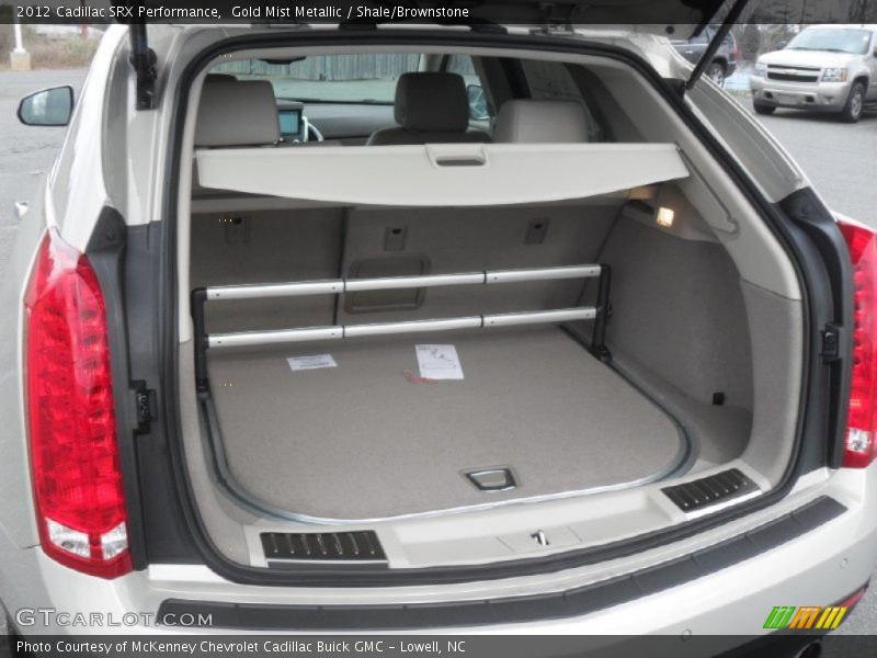 Gold Mist Metallic / Shale/Brownstone 2012 Cadillac SRX Performance