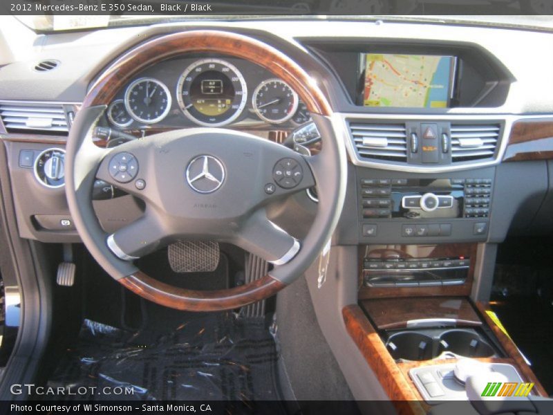 Black / Black 2012 Mercedes-Benz E 350 Sedan