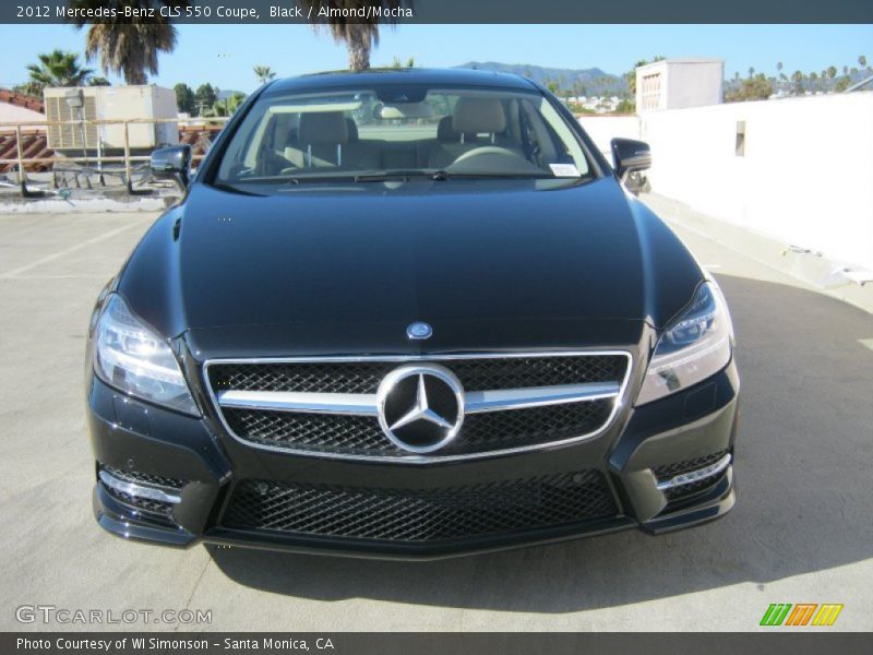 Black / Almond/Mocha 2012 Mercedes-Benz CLS 550 Coupe
