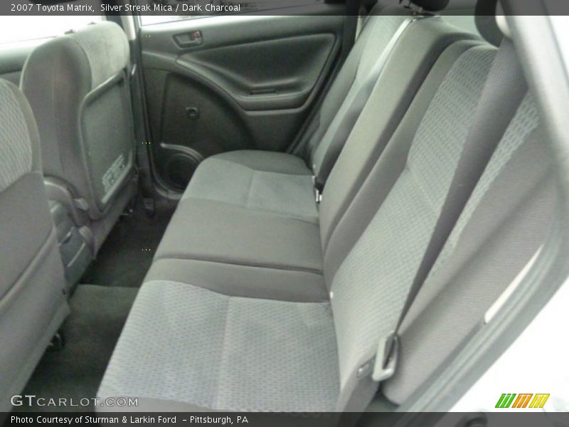 Silver Streak Mica / Dark Charcoal 2007 Toyota Matrix