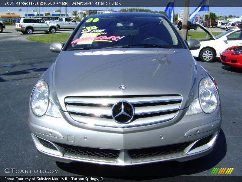 Desert Silver Metallic / Black 2006 Mercedes-Benz R 500 4Matic
