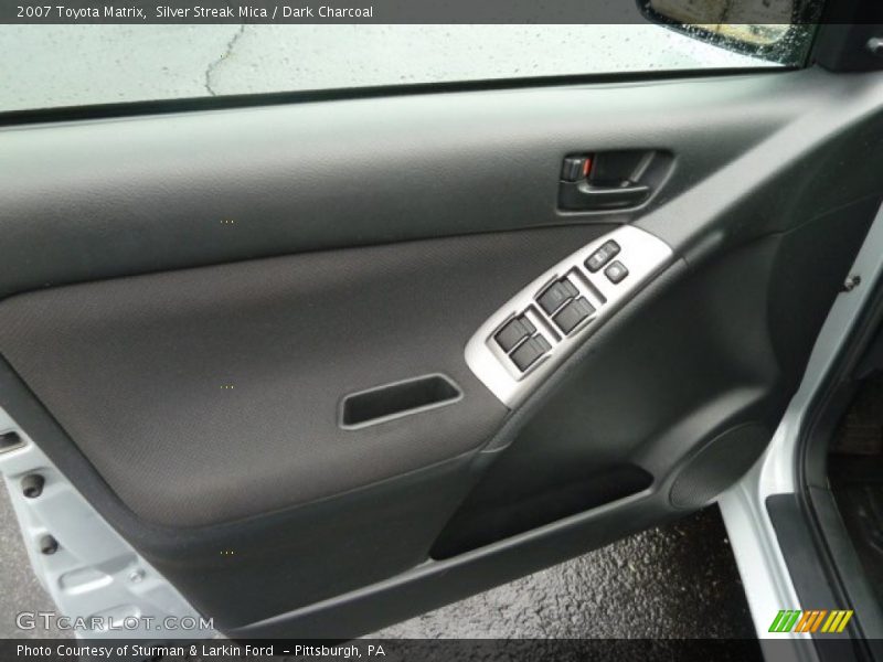 Silver Streak Mica / Dark Charcoal 2007 Toyota Matrix