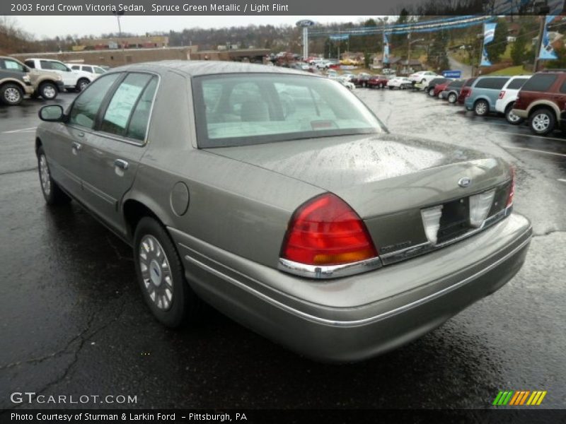  2003 Crown Victoria Sedan Spruce Green Metallic