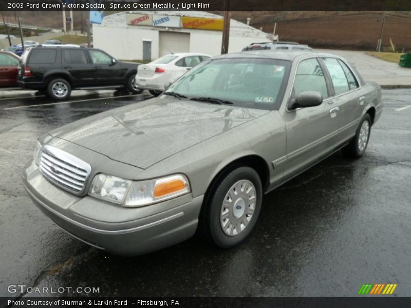 Front 3/4 View of 2003 Crown Victoria Sedan
