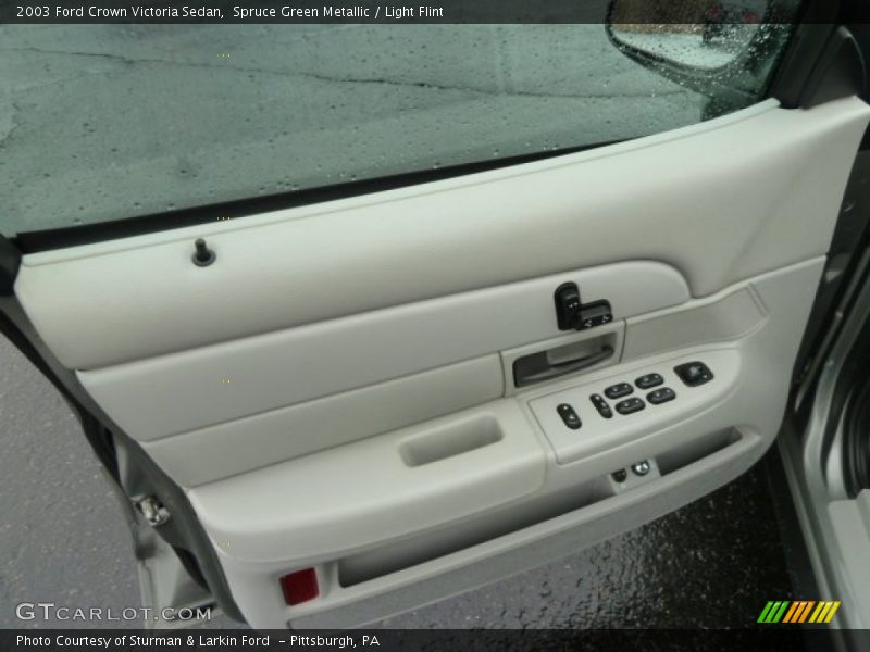 Spruce Green Metallic / Light Flint 2003 Ford Crown Victoria Sedan