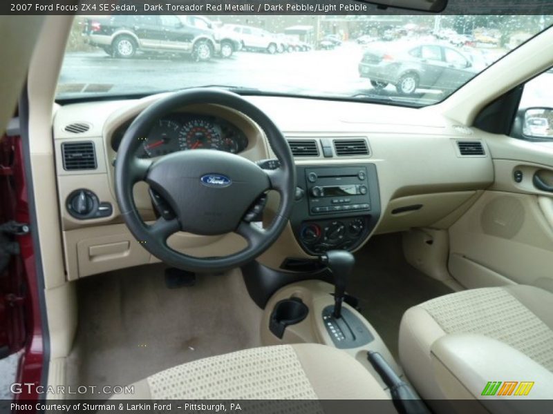 Dashboard of 2007 Focus ZX4 SE Sedan