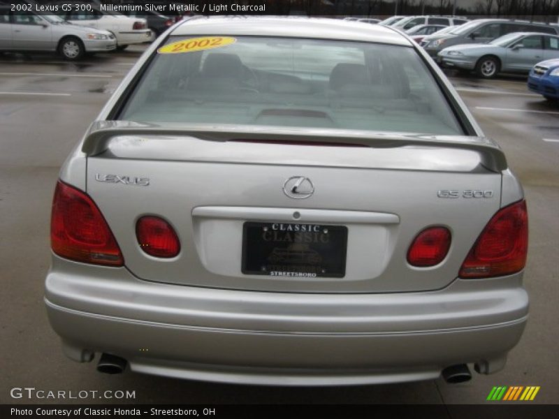 Millennium Silver Metallic / Light Charcoal 2002 Lexus GS 300